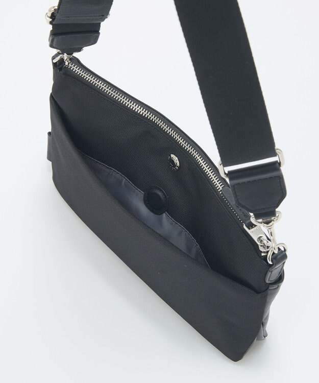 TOPKAPI 【Breath TOPKAPI】LINEA リネア レザーコンビ スワローマチ ショルダーバッグ ブラック