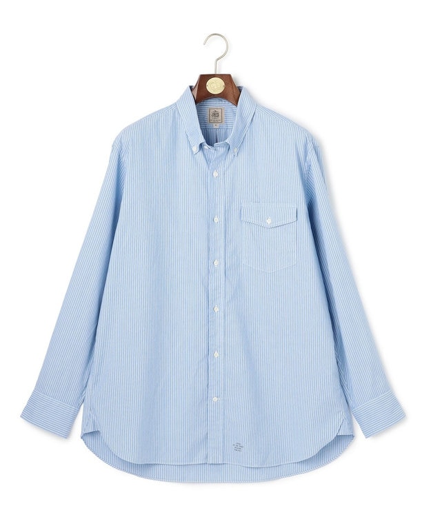 J.PRESS MEN 【KING SIZE】ガーメントダイオックスフォード シャツ / B.D. サックスブルー系1