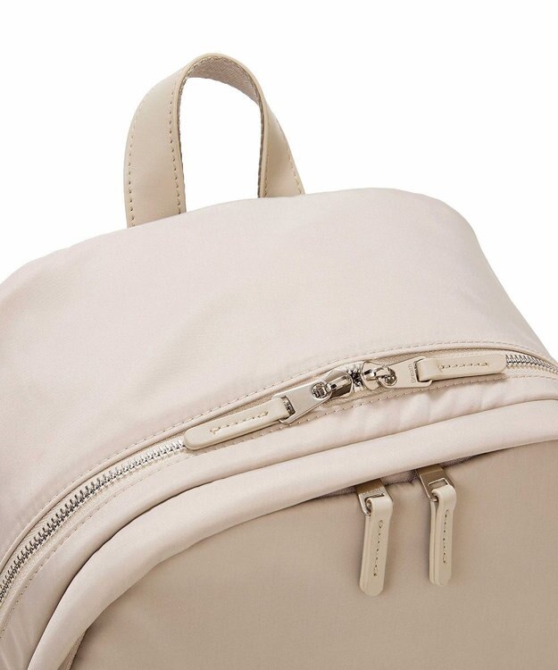 TOPKAPI 【Breath TOPKAPI】防水ナイロン レザーコンビ PC対応 リュック バックパック ペールベージュ