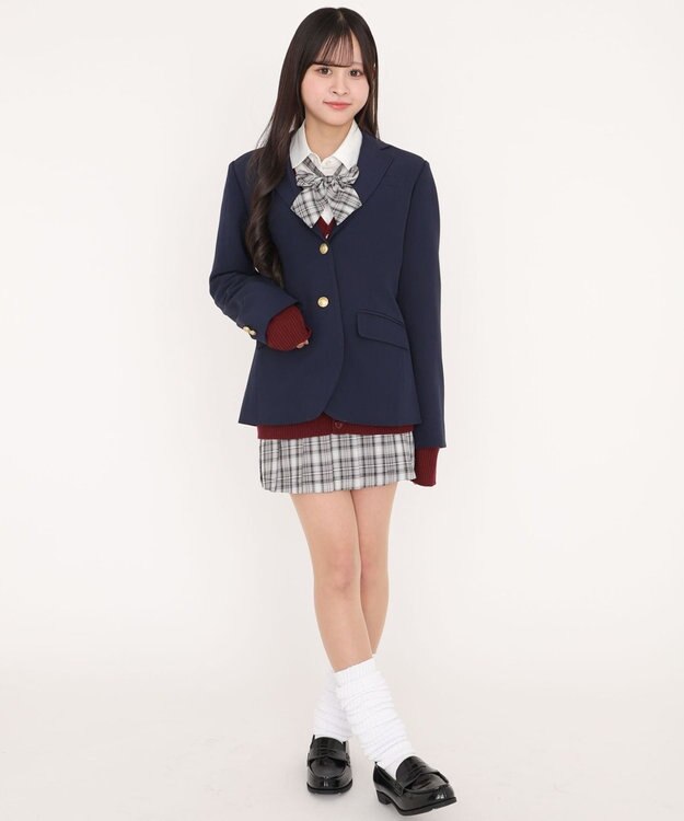 WEGO 【SCHOOLITEM】スクールブレザー ネイビー