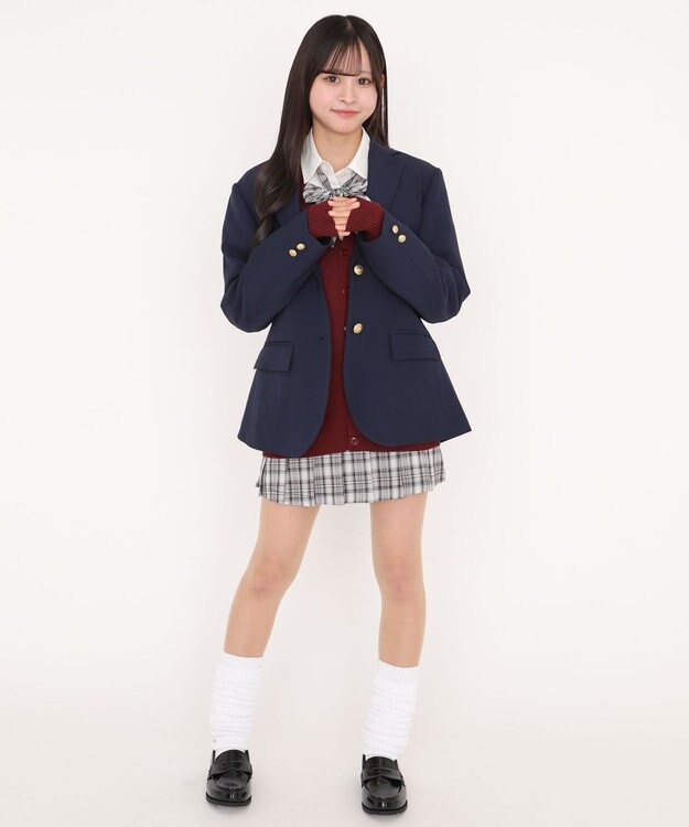 WEGO 【SCHOOLITEM】スクールブレザー ネイビー