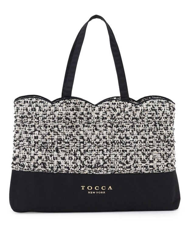 TOCCA 【A4サイズ対応・一部カラー撥水】DEAR EMILY BAG サブバッグ ブラック系5