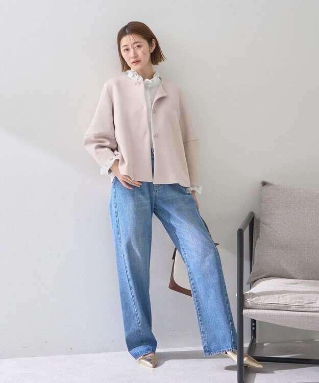 YECCA VECCA ダンボールニットジャケット Beige