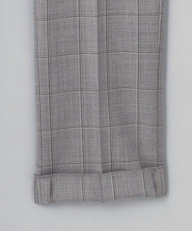 GOTAIRIKU 【DORMEUIL】AMADEUS365 3ピーススーツ （グレーチェック） ライトグレー系4