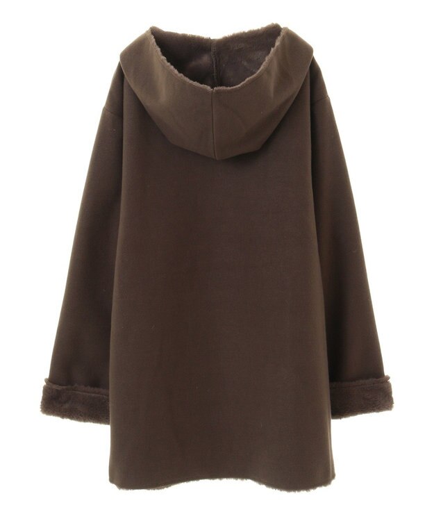 Green Parks フーディガウンコート Mocha