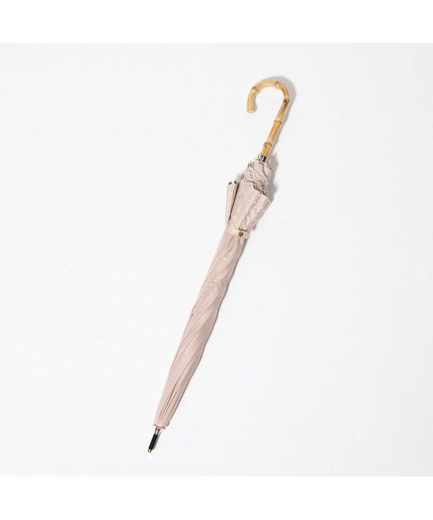 UNBILLION cache nez / グレースフラワー刺繍ショートパラソル ピンク