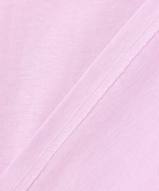 ANY KIDS 【綿100%】ロゴプリント 長袖Tシャツ ラベンダー