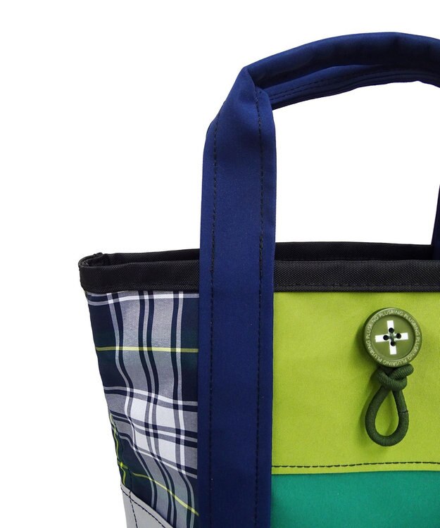 +RING 撥水ミニトートバッグ S GRN SR410 緑