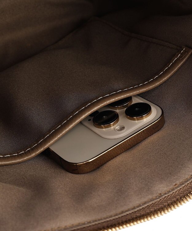 style code 【PADMA/パドマ】 キーチャーム付 本革ハンドバッグ トープ