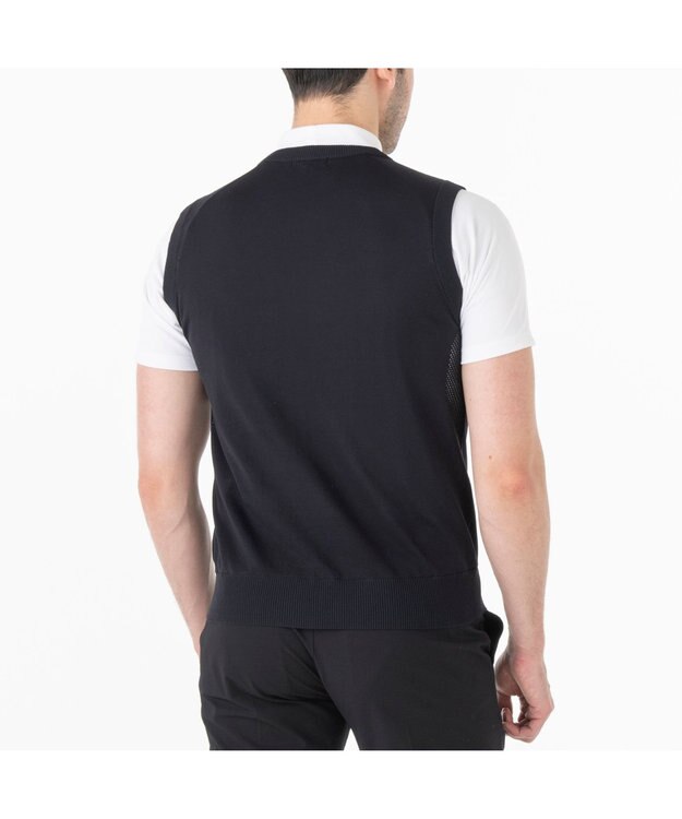 ZERO HALLIBURTON ニットベスト ソロテックス ZHG-A4S11A 82825 ゴルフウェア ネイビー