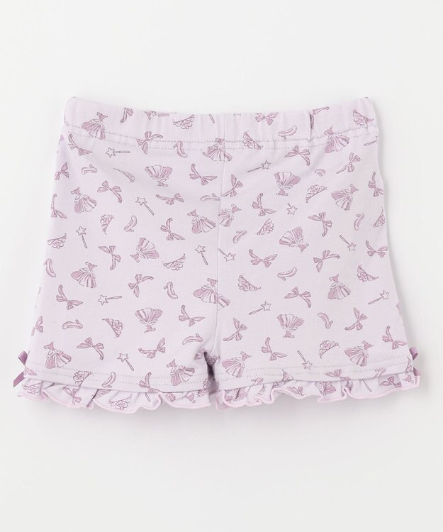 ANY KIDS 1分丈スパッツ ラベンダー系プリンセス