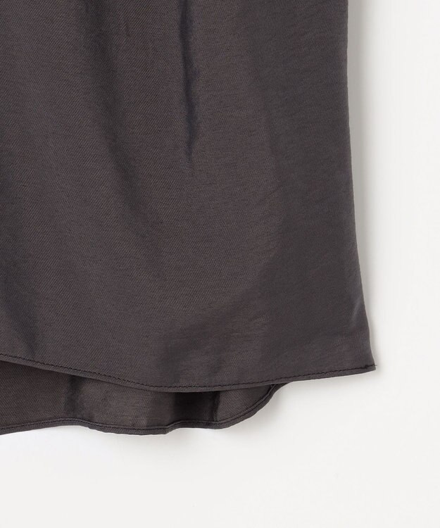 自由区 S 【セットアップ対応・接触冷感・UVケア・洗える】エアリーツイルノースリーブ ブラウス バーント