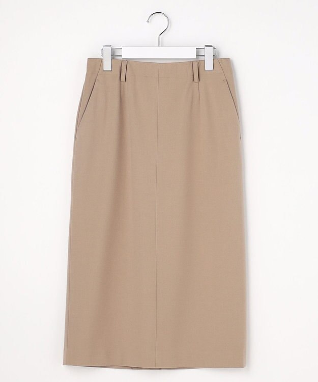 J.PRESS LADIES L SOFTサーモ2way ナロースカート ベージュ系