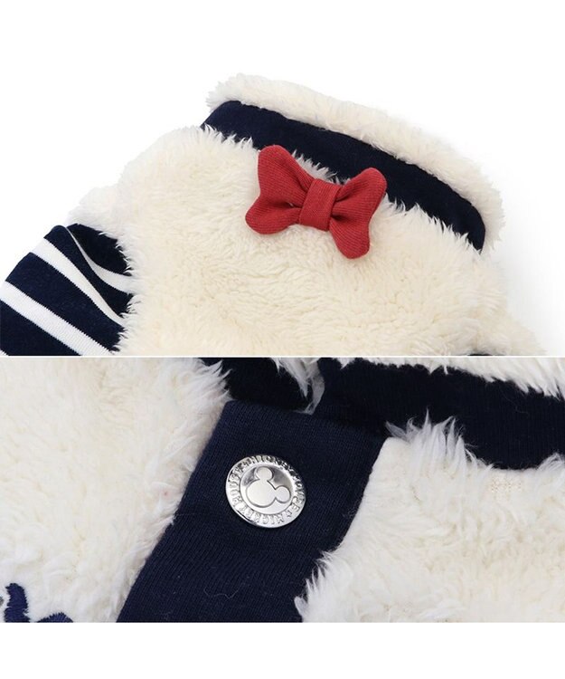 PET PARADISE ディズニー ミッキー 重ね着風ベスト 小型犬 ベージュ