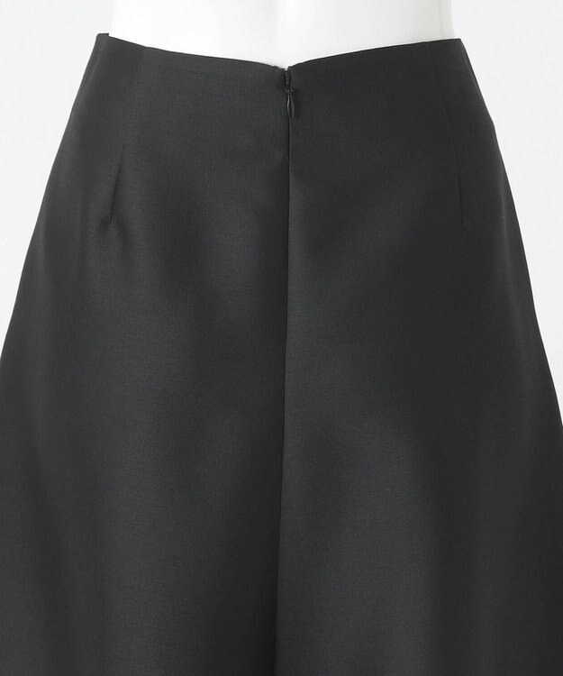 23区 【エステータ】ウールシルクツイル スカート ブラック系