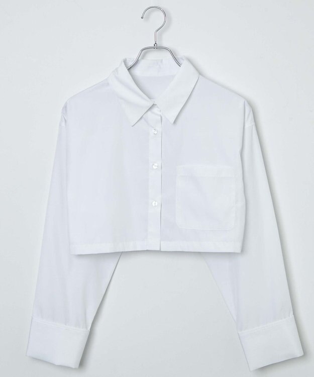 WEGO カラーショートシャツ ホワイト