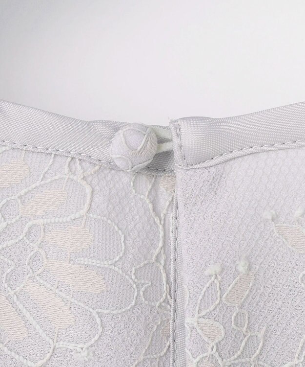 ANY SIS S レースクロップド プルオーバー アイスグレー