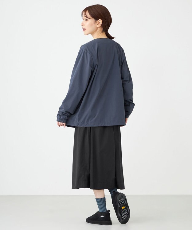 SHARE PARK LADIES 【UNISEX】撥水加工 フレックスカーディガン（XS・S・Mサイズ） アッシュネイビー
