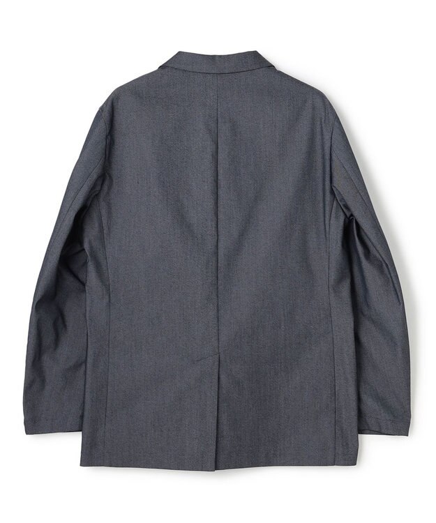 UNFILO MENS 【ストレッチ】イージーケアクリアデニム 機能美ジャケット インディゴ