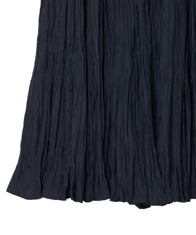 JOSEPH 【洗える】ハボタイ　ナチュラルプリーツスカート Navy