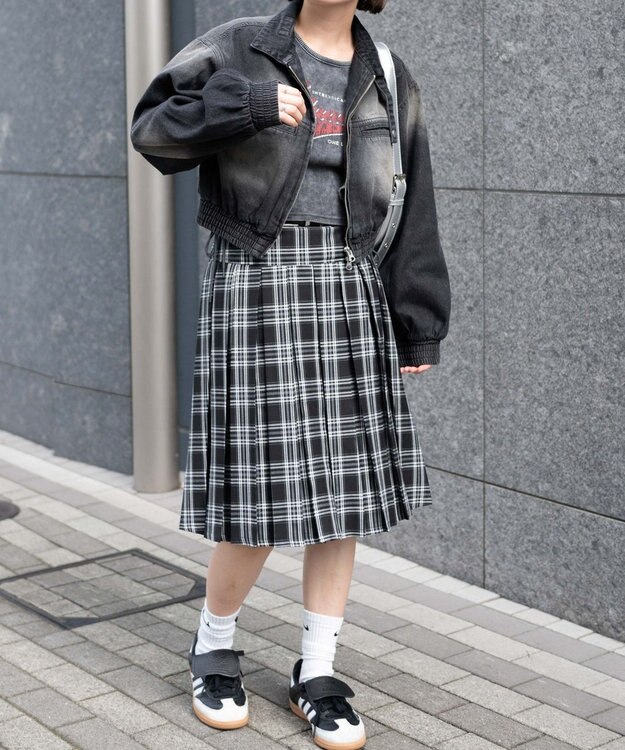 WEGO ヴィンテージウォッシュバイカージャケット ブラック