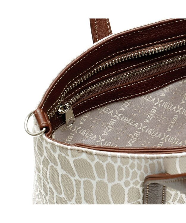 IBIZA ココディーロ　2WAYバッグ(S) ベージュ