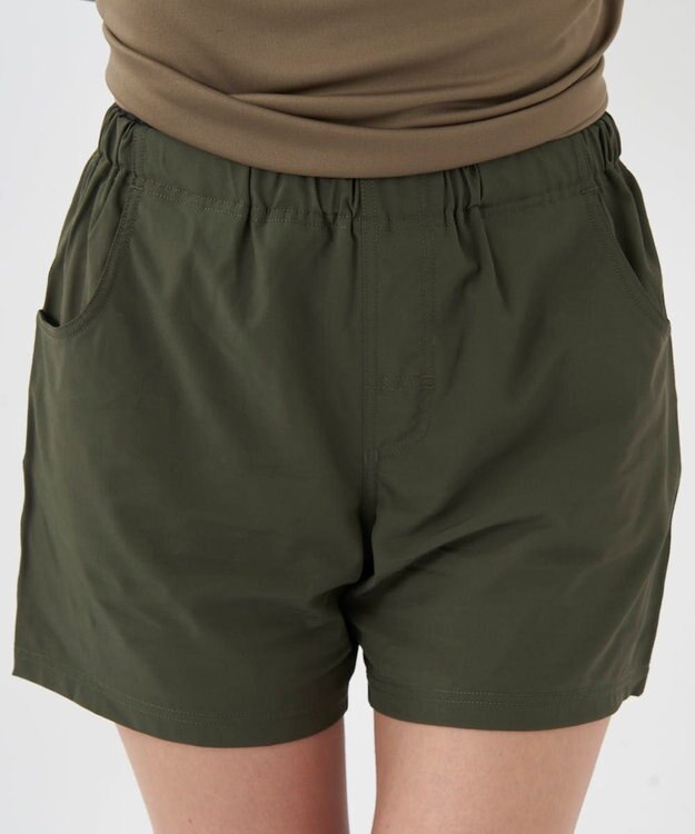 OP／FILA 【Ocean Pacific】ドロスコード付き長袖ラッシュガード　上下2点セット ベージュ