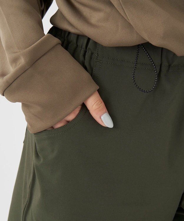 OP／FILA 【Ocean Pacific】ドロスコード付き長袖ラッシュガード　上下2点セット ベージュ