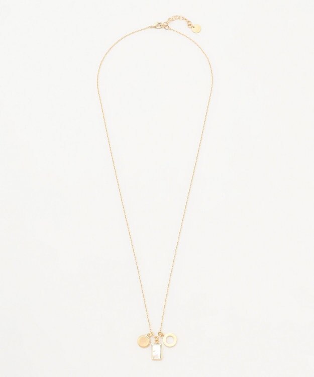 J.PRESS LADIES シェル ネックレス ゴールド系