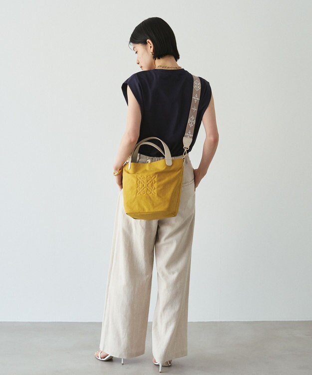 russet ナイロン2WAYタウントートバッグ(CE-1673-WEB) Mustard