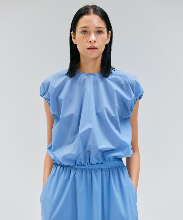 BEIGE， 【洗える/セットアップ対応】SPIGA / バルーンスリーブブラウス Sky