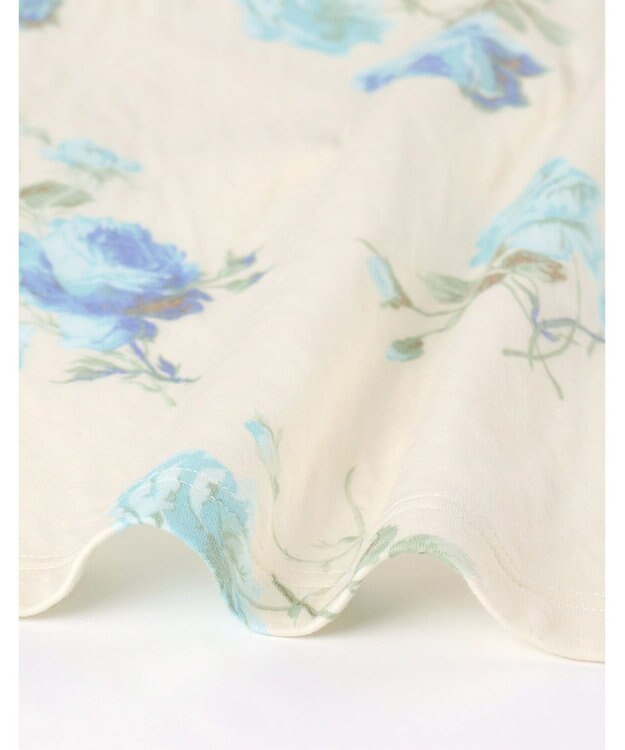 Wing パジャマ 長袖 長ズボン 綿混(本体) あったか レディース EP5071 ウイング／ワコール サックス