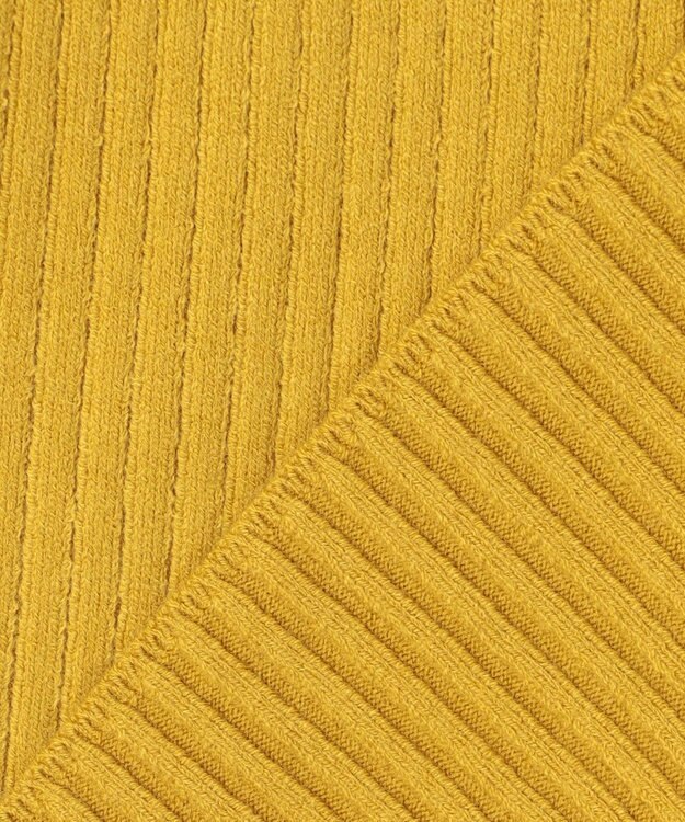 ANY L 【6色展開】フリルネックニット マスタード