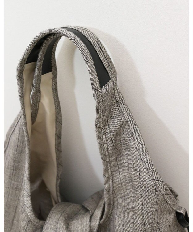 MORROW by thank DREW トートバッグSサイズ ベージュ　リネン混