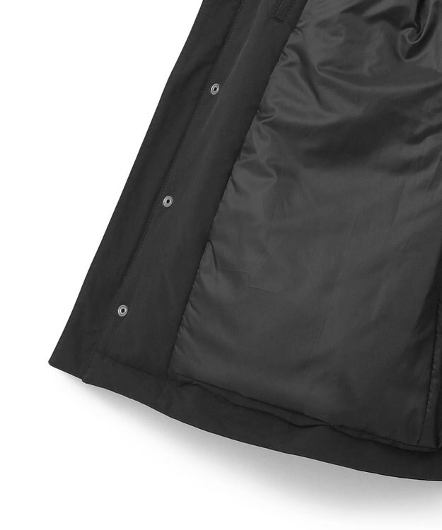 JOSEPH HOMME 【WEB限定】パウダーピーチクロス ナイロンコート ブラック系