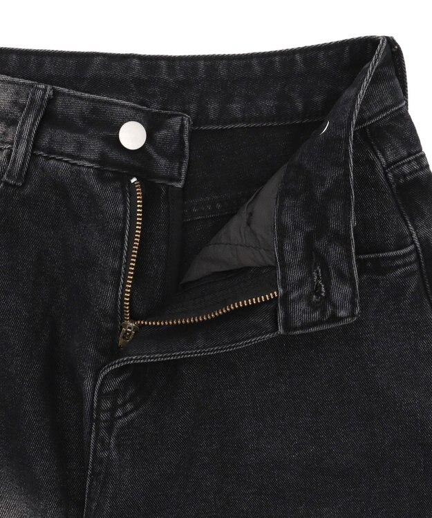 WEGO フェイクシャツスリーブデニム ブラック