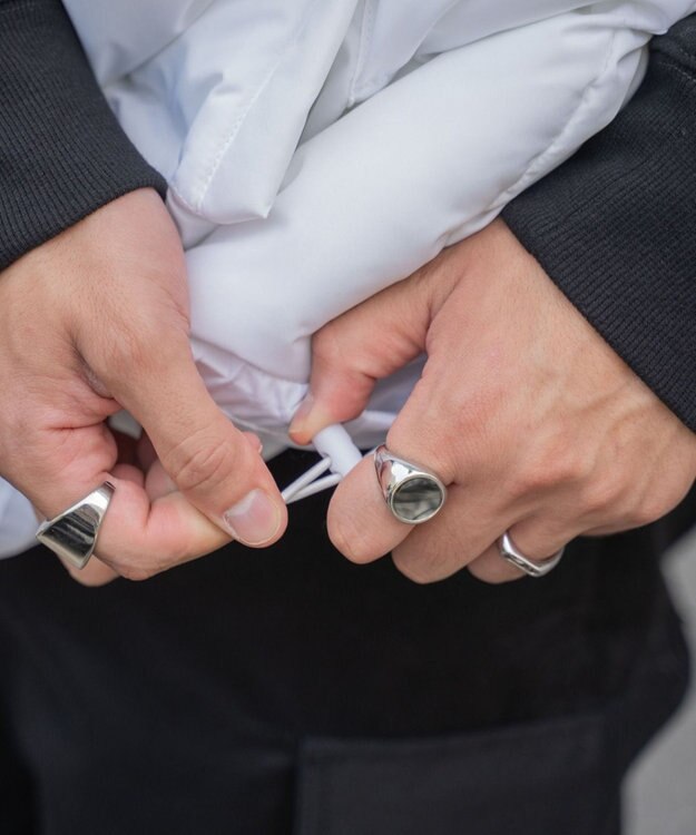 WEGO パテッドベスト ホワイト