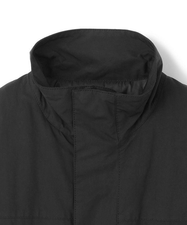 JOSEPH HOMME 【WEB限定】パウダーピーチクロス ナイロンコート ブラック系