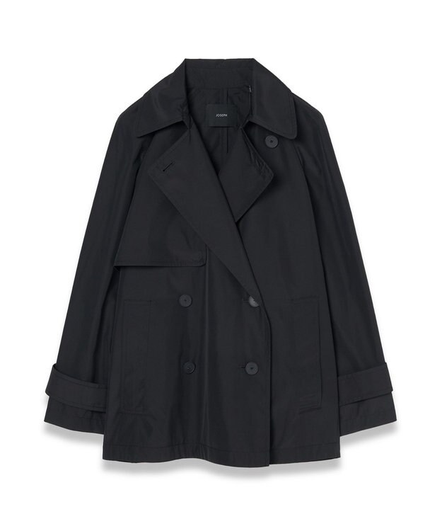 JOSEPH レインウェア　ショートコート Black