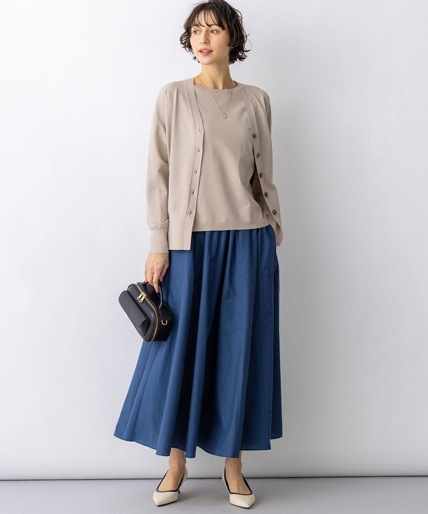 23区 マザーオブパール ネックレス ゴールド系