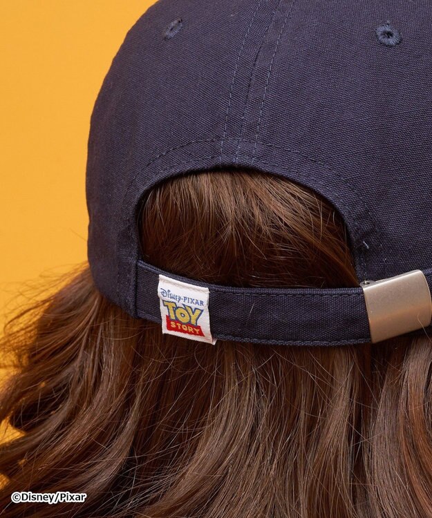AMERICAN HOLIC 【TOY STORY】ヴィンテージ加工サインロゴCAP Navy