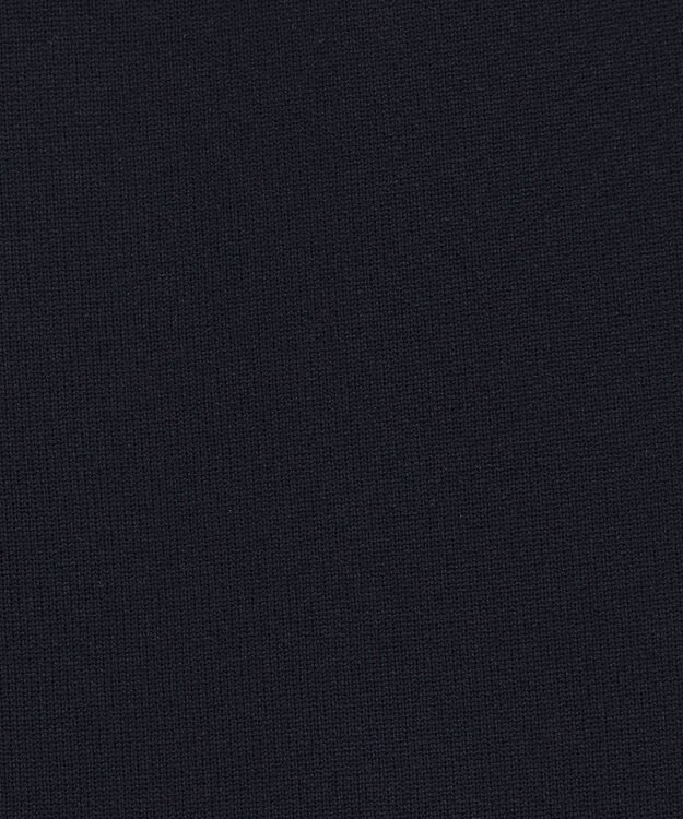 UNFILO BEAUTY FORM KNIT ペプラムセットアップ ネイビー