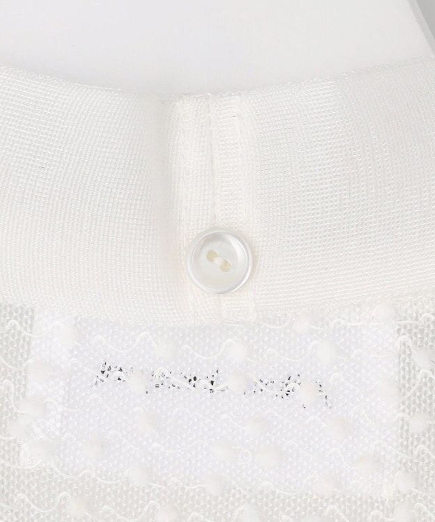 自由区 【カトリエムブーケ】Expression delicate ボウタイチュールトップス オフ