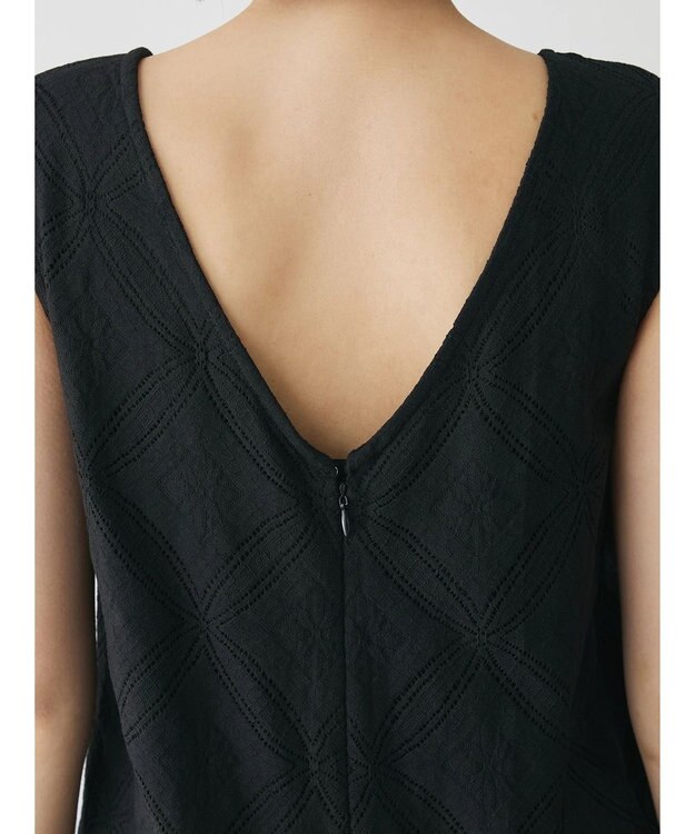 Green Parks クラシックレースロンパース Black