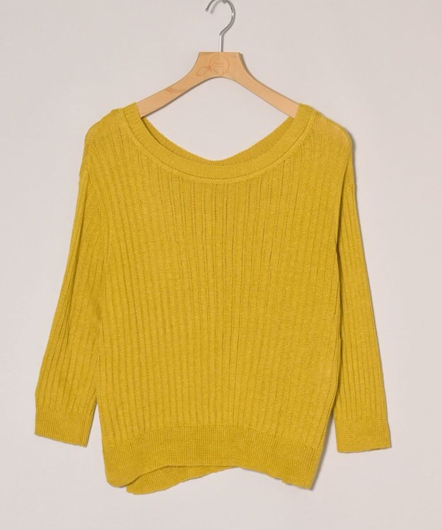 ONWARD Reuse Park 【23区】ニット春夏 イエロー