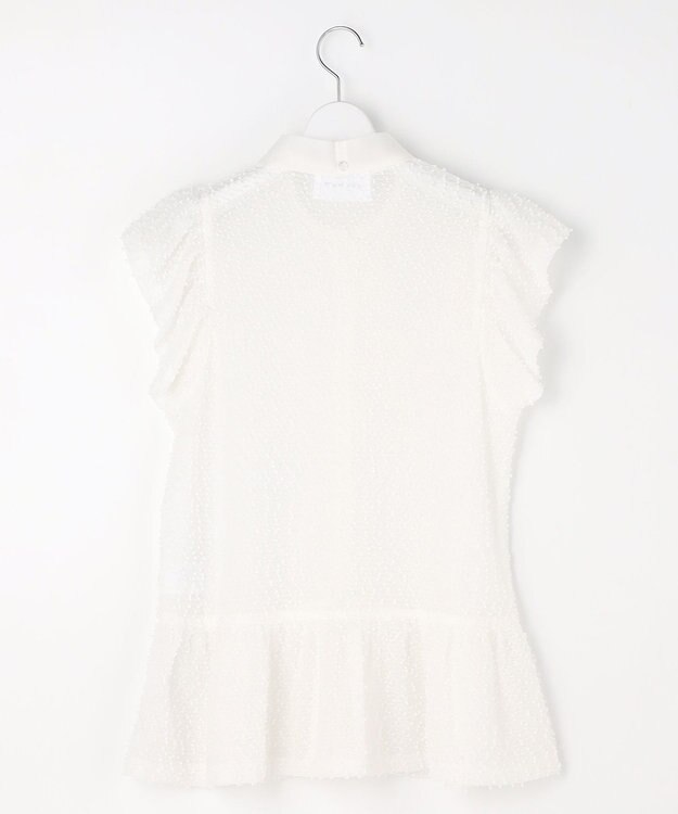 自由区 【カトリエムブーケ】Expression delicate ボウタイチュールトップス オフ