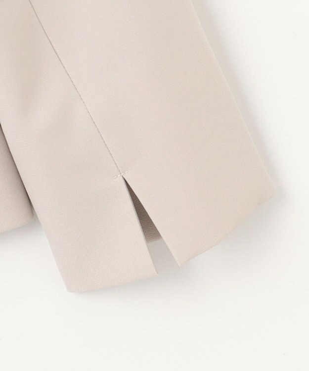 ANY L 【手洗い可/ストレッチ/セットアップ可】イージーケアジャケット ベージュ