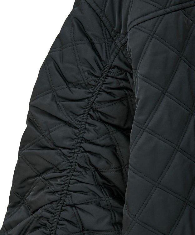 earth music&ecology キルティングバルーンコート Black