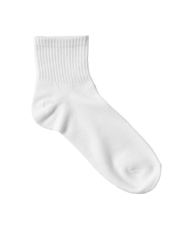 WEGO 無地アンクルソックス ホワイト