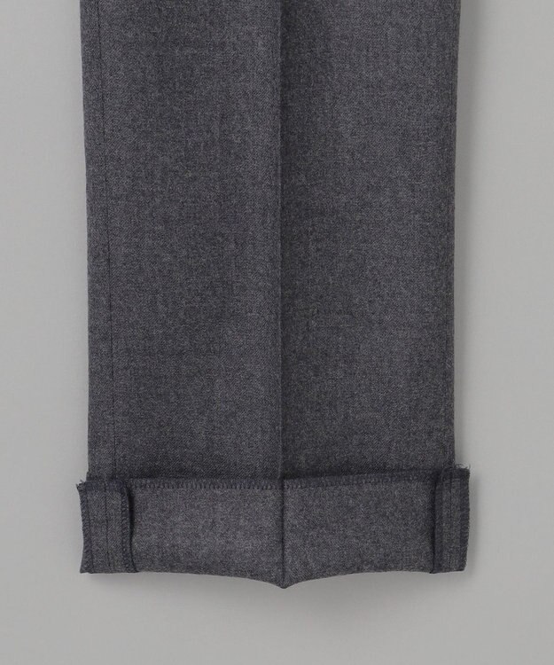 GOTAIRIKU 【保温性/ストレッチ/シワになりにくい】サキソニーストレッチパンツ_1タック(25年モデル） ライトグレー系